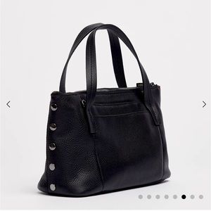 HAMMITT *NEW* ADDIE MEDIUM BLACK LEATHER GUNMETAL HARDWARE - TAGS ATTACHED